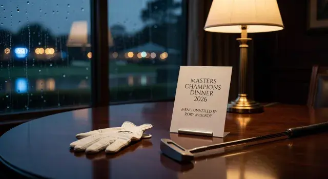 Rory McIlroy unveils menu for 2026 Masters Champions Dinner